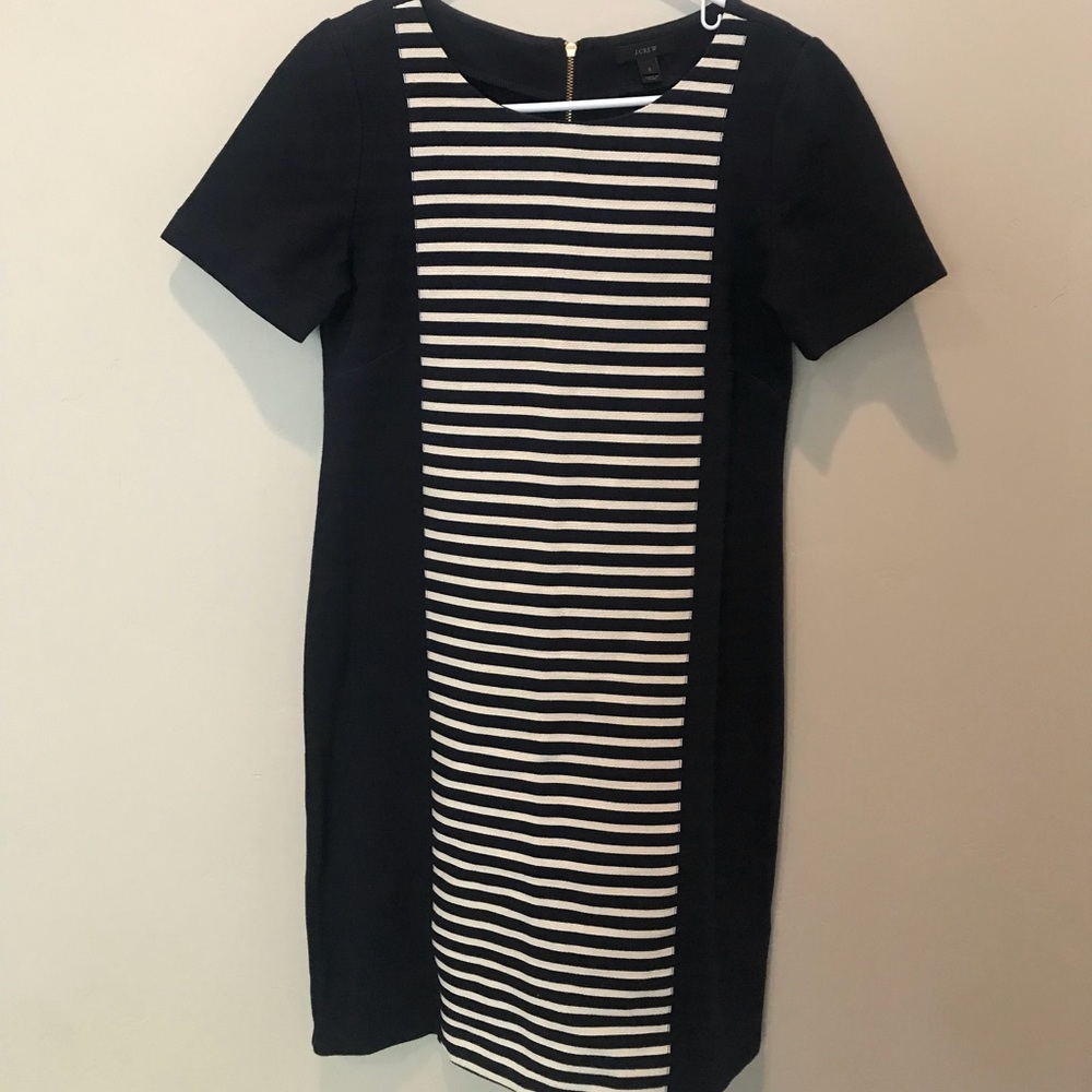 Jcrew striped dress